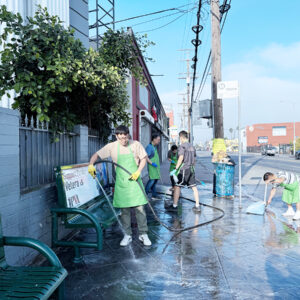 [선한이웃사역] 교회 및 주변 가을 대청소
