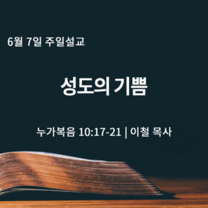 6월 7일 성도의 기쁨 (눅 10:17-21)